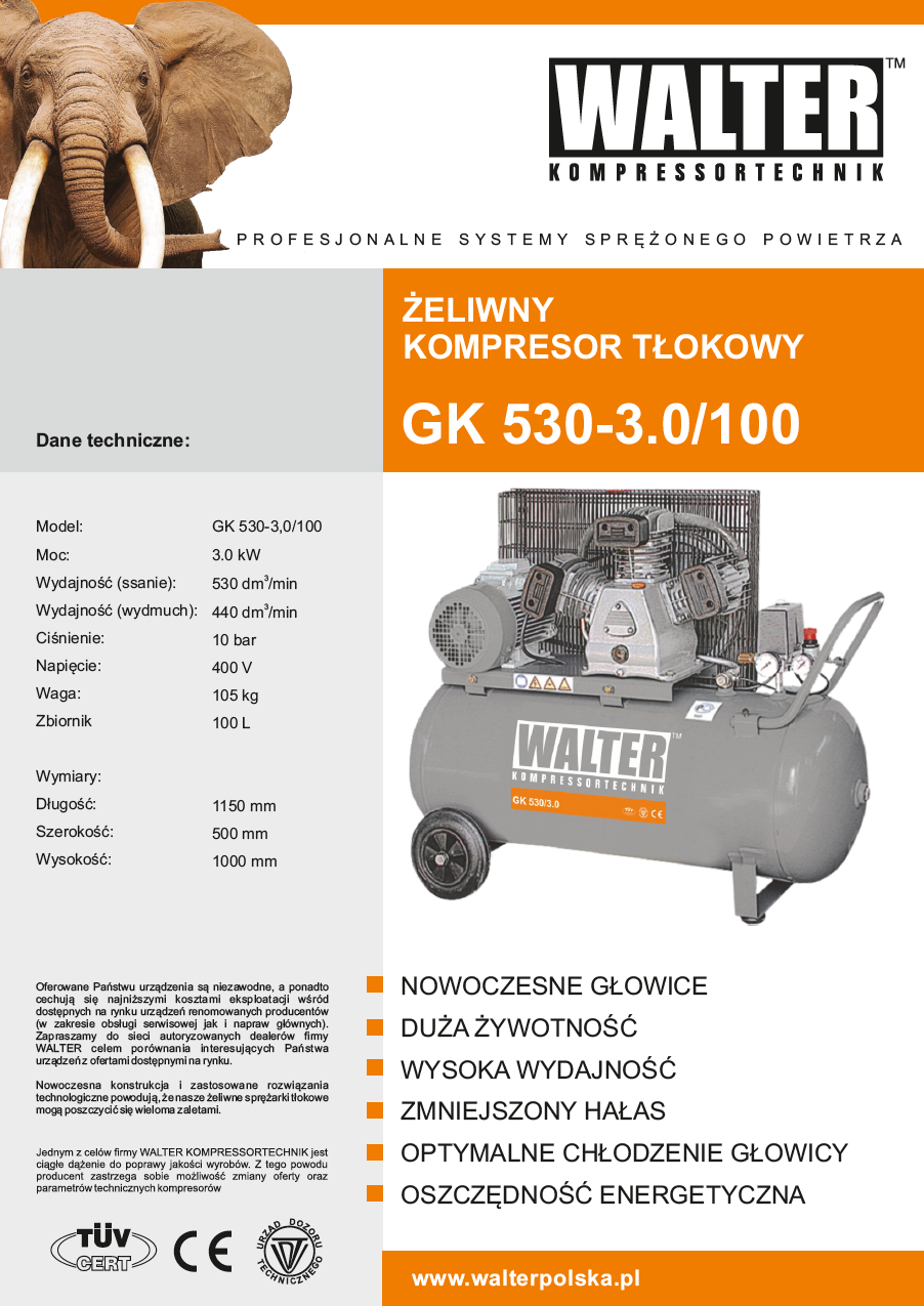 WALTER GK 530-3,0/100